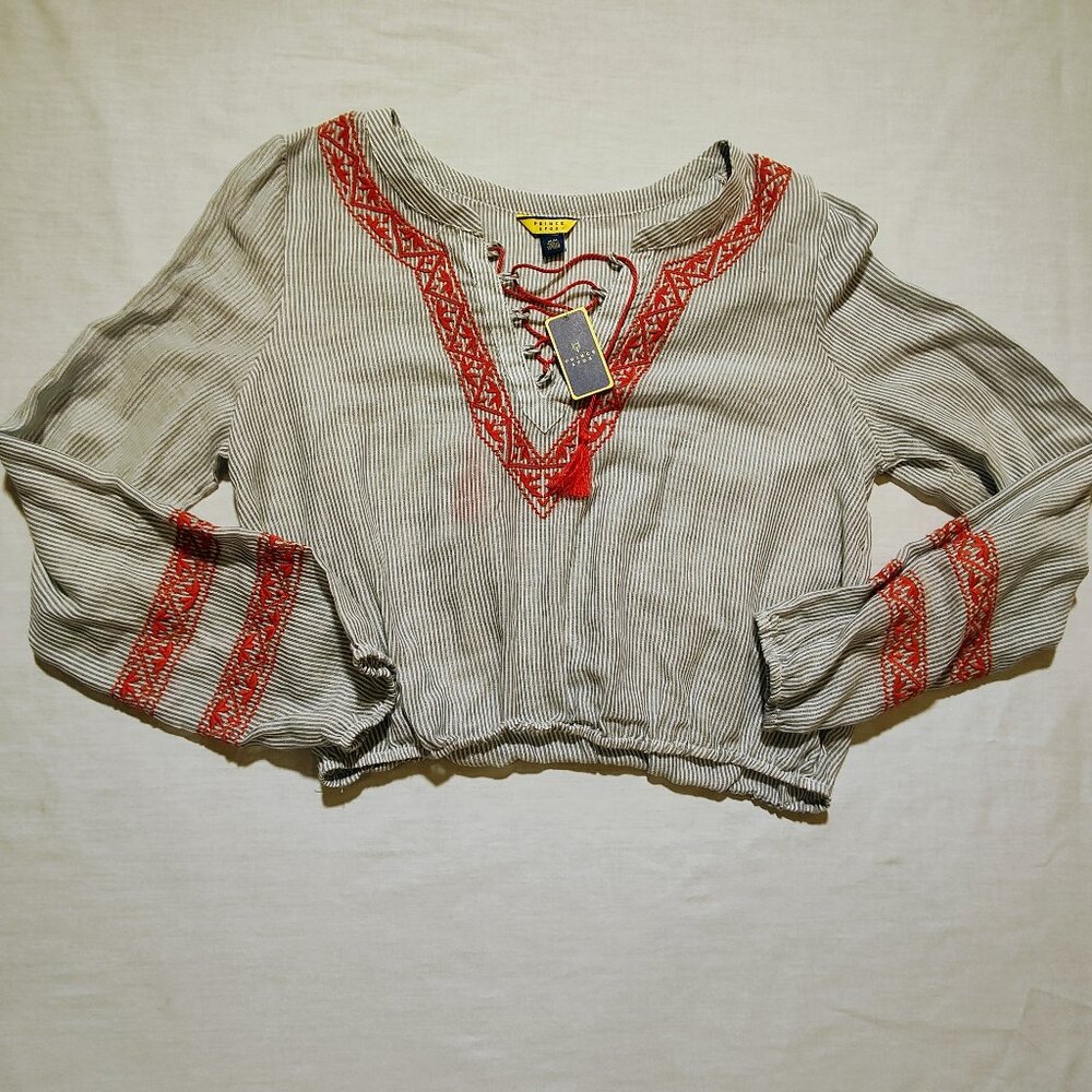Prince & Fox Women's Medium Crop Top NWT